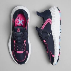 G/Fore Ladies MG4X2 Nylon Hybrid Golf Cross Trainer Twilight/Pink Size 9 NEW